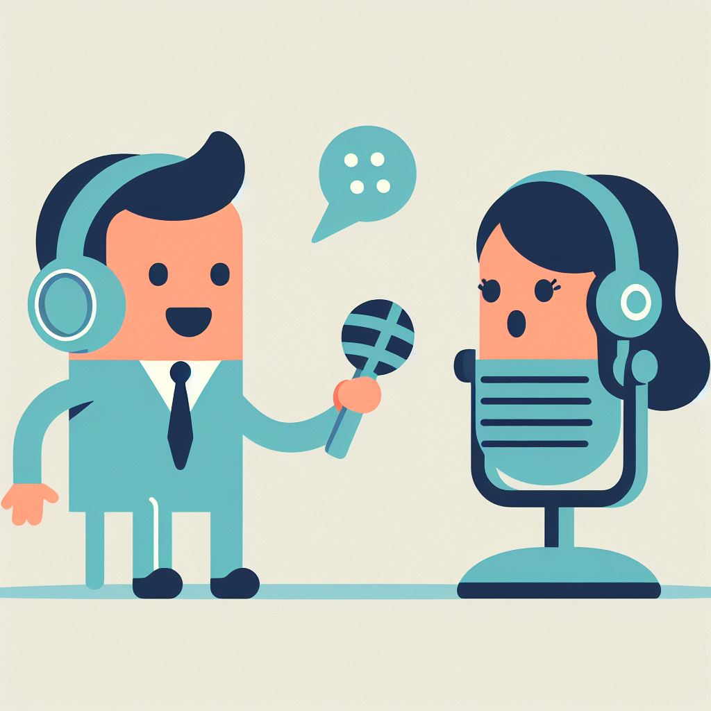 Microfoons met elkaar in gesprek
